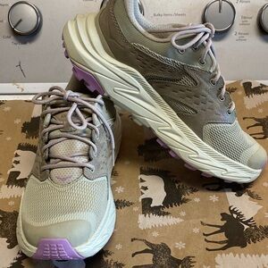 Hoka Women's Athletic Shoes in Grey and Lavender